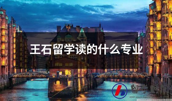 王石留学读的什么专业